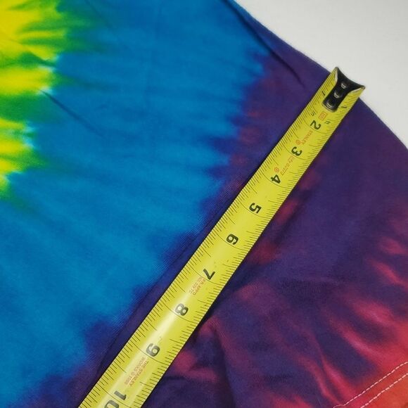 TEAM RAINBOW TIE DYE SWIRL TSHIRT XL 46 48 NEW - Picture 5 of 6